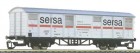 14183 Tillig Railway construction train car type Gbs &quot;Sersa&quot;